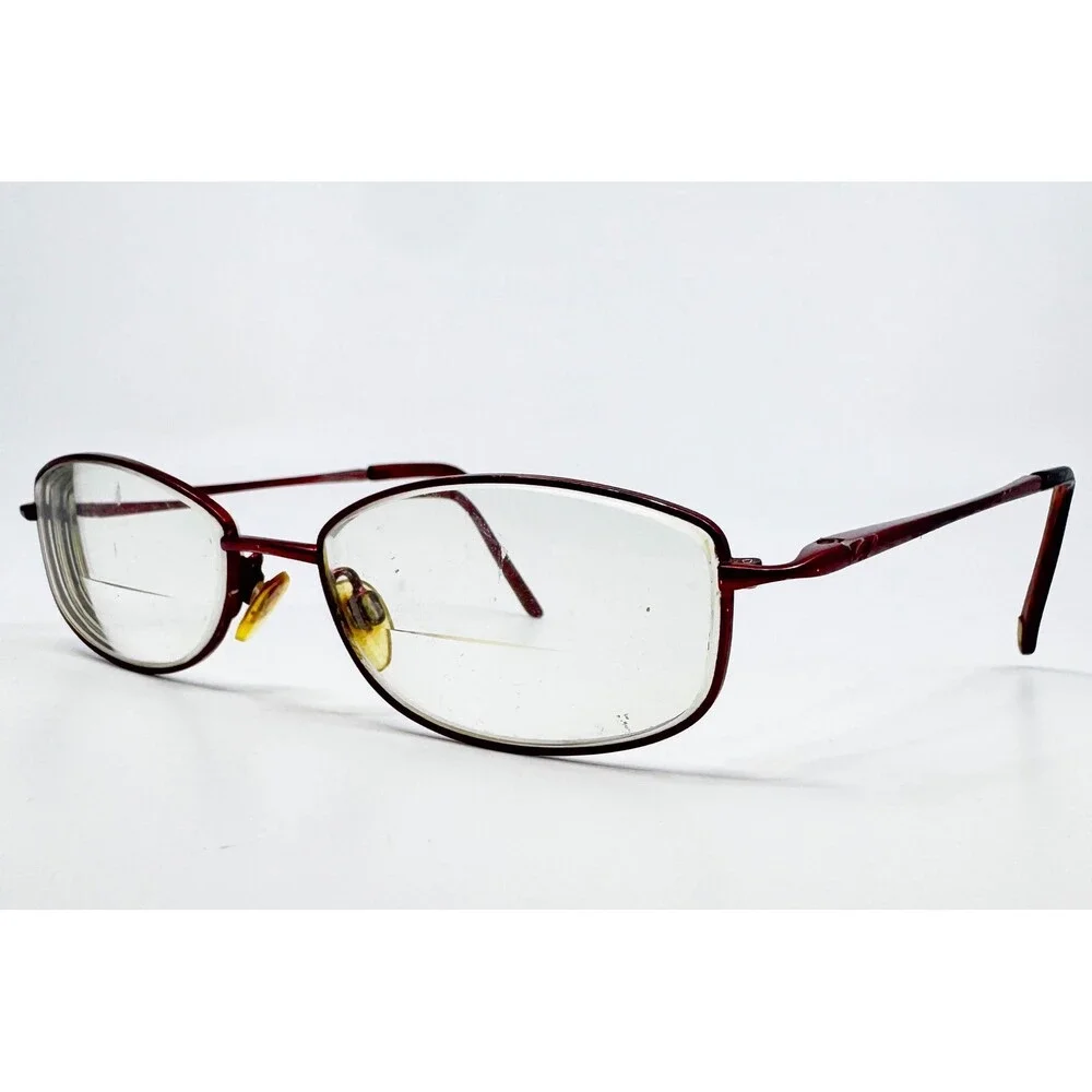 Gloria Vanderbilt Eyeglasses Women Burgundy GG 4004 54-18-135 Col. 167 54mm